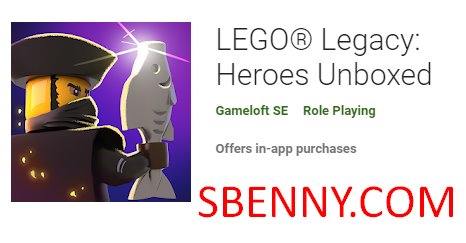 Lego Legacy Heroes unboxed