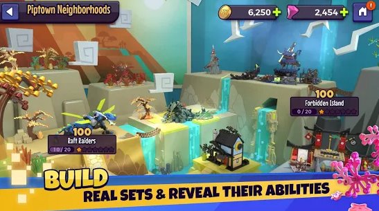 Gameplay screenshot from lego legacy heroes unboxed for Android