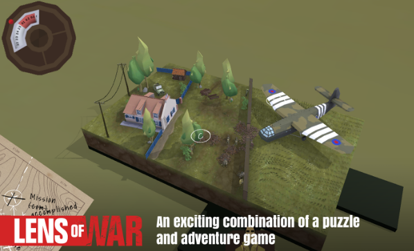 Gameplay screenshot from lens of War for Android