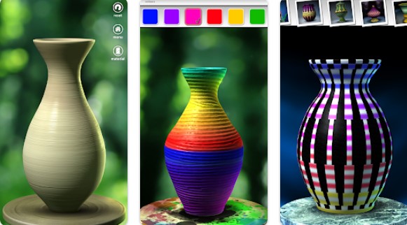 Gameplay screenshot from let s create pottery lite for Android