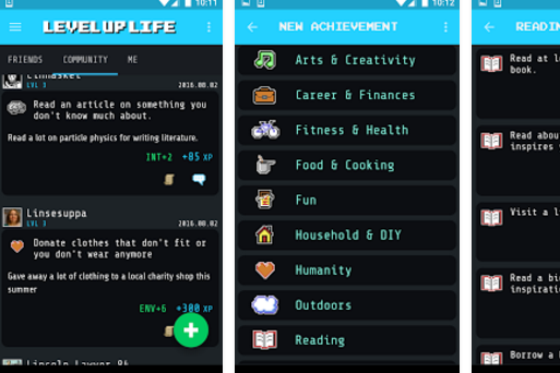 Gameplay screenshot from level up life for Android