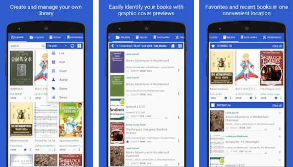 Gameplay screenshot from librera proebook and pdf reader for Android
