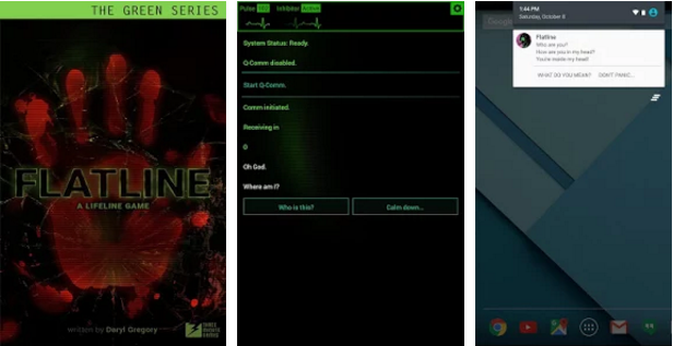 Gameplay screenshot from lifeline flatline for Android