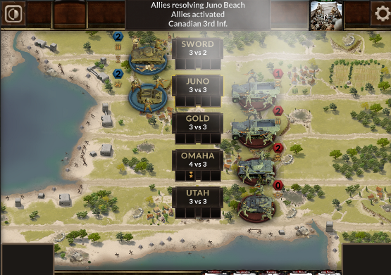 Gameplay screenshot from lightning d day for Android