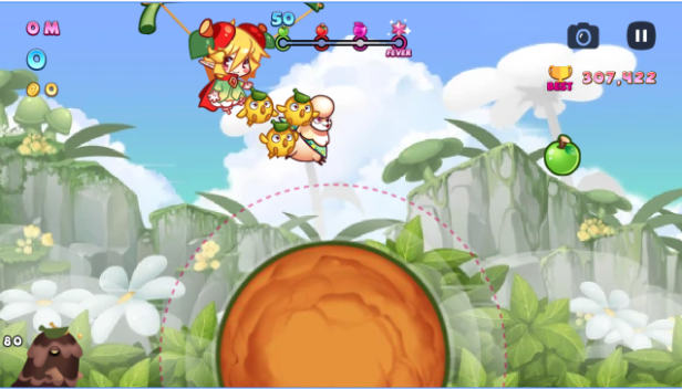 Gameplay screenshot from lime adventure for Android