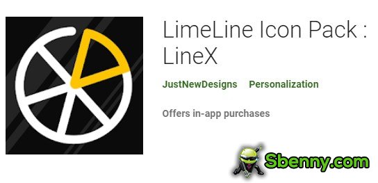 pacchetto di icone limeline linex