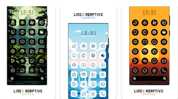linex adaptive iconpack MOD APKAndroid