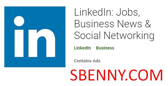 linkedIn jobs business news and social networking