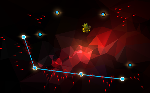 Gameplay screenshot from lintrix for Android