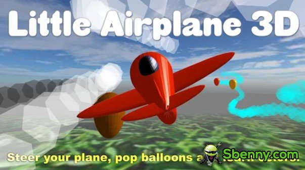 mały samolot 3d dla dzieci