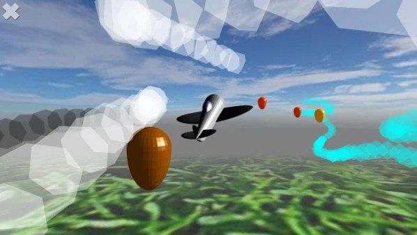 Gameplay screenshot from little airplane 3d for kids for Android