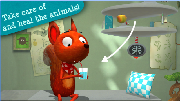 Gameplay screenshot from little fox animal doctor for Android
