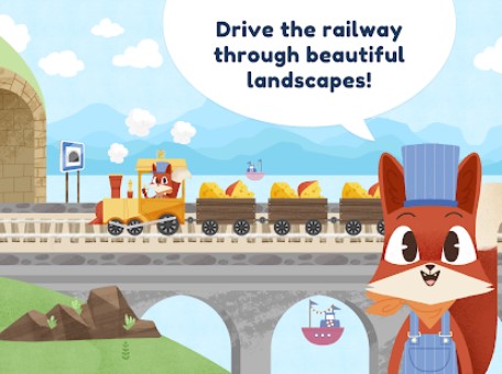 little fox train adventures MOD APK Android