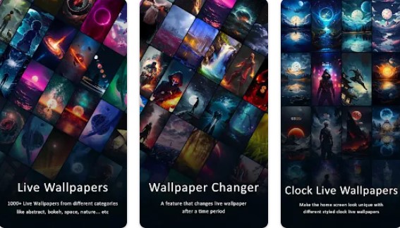 Gameplay screenshot from live wallpapers 4k wallpapers for Android