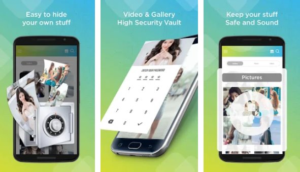 قفل و مخفی کردن عکس ها ویدیوهای حرفه ای MOD APK Android