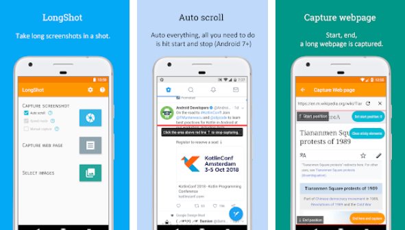 Longshot für langen Screenshot MOD APK Android