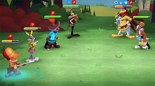 Gameplay screenshot from looney tunes world of mayhem for Android