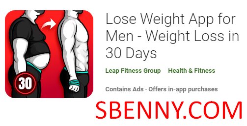 perdere peso app per uomini perdita di peso in 30 giorni