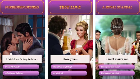 Gameplay screenshot from love and passion episodes for Android