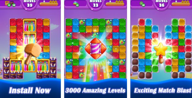 Gameplay screenshot from love blast for Android