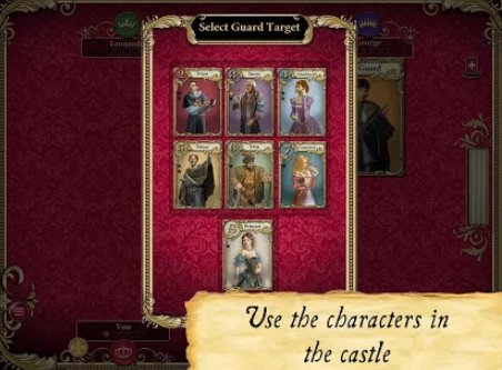 Gameplay screenshot from love letter strategy card game for Android