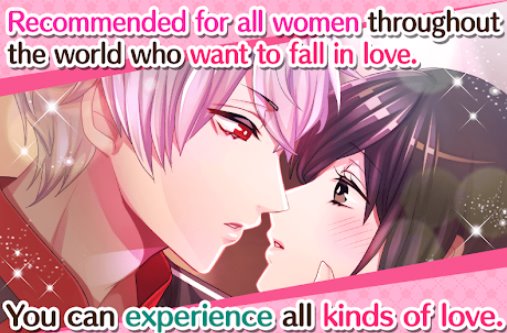 Gameplay screenshot from love stories and otome games l o g for Android