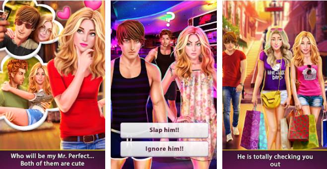 love story games college love story MOD APK Android