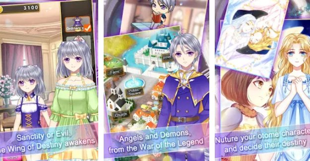 Gameplay screenshot from love story legendary twins for Android