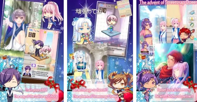 Gameplay screenshot from love story magical princess for Android