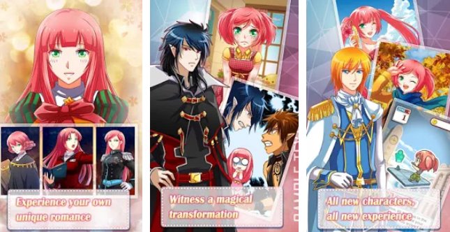 Gameplay screenshot from love story my girl for Android