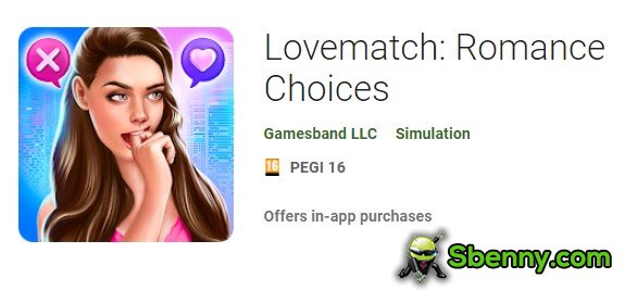 opciones de romance lovematch