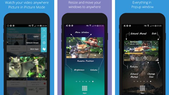 Gameplay screenshot from lua player pro hd pop up for Android