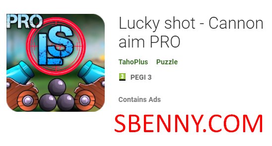 Lucky Shot Cannon Aim Pro