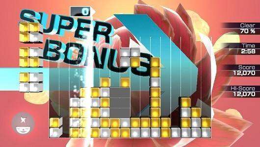 Gameplay screenshot from lumines for Android