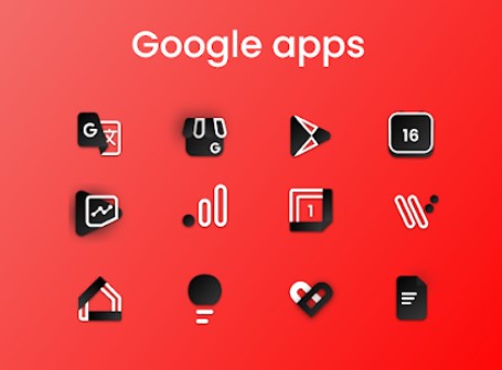 paquete de iconos luna MOD APK Android