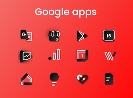 Gameplay screenshot from luna icon pack for Android