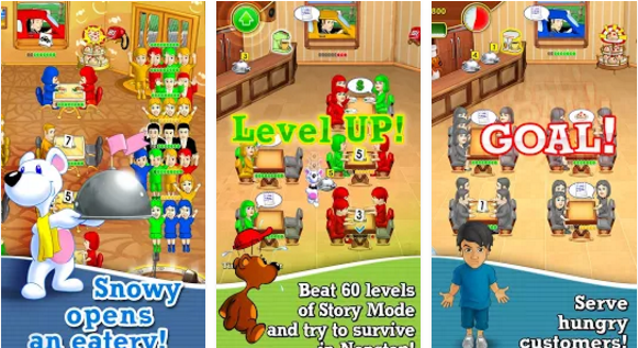 Gameplay screenshot from lunch rush hd full for Android