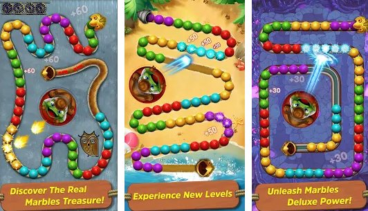 Gameplay screenshot from luxor deluxe for Android