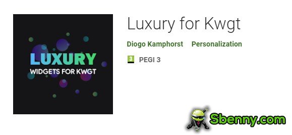 luxury for kwgt