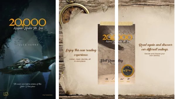  20,000 Leagues - Jules Verne - BEST Book app ever