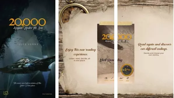  20,000 Leagues - Jules Verne - BEST Book app ever