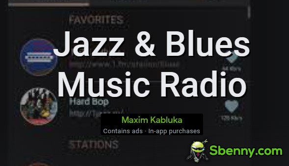 jazz and blues music radio