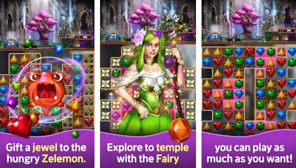 Gameplay screenshot from jewel phantom for Android