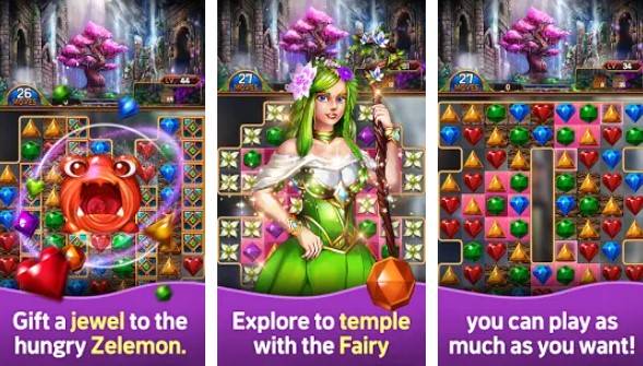 Gameplay screenshot from jewel phantom for Android