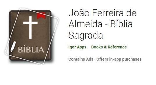 jo&atilde;o ferreira de almeida b&iacute;blia sagrada