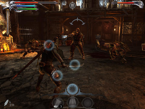 Gameplay screenshot from joe dever s lone wolf complete for Android
