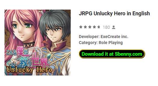 jrpg unlucky hero in english