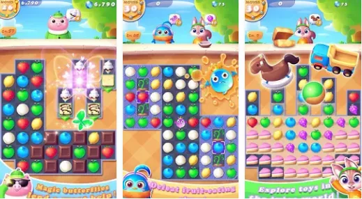 Gameplay screenshot from juice mania for Android