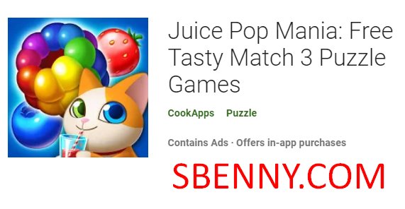  Juice Pop Mania: Free Tasty Match 3 Puzzle Games