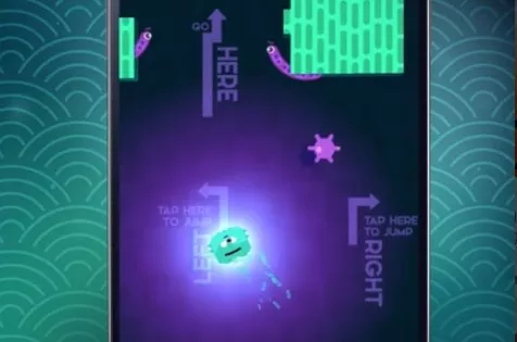Gameplay screenshot from jump buddies for Android